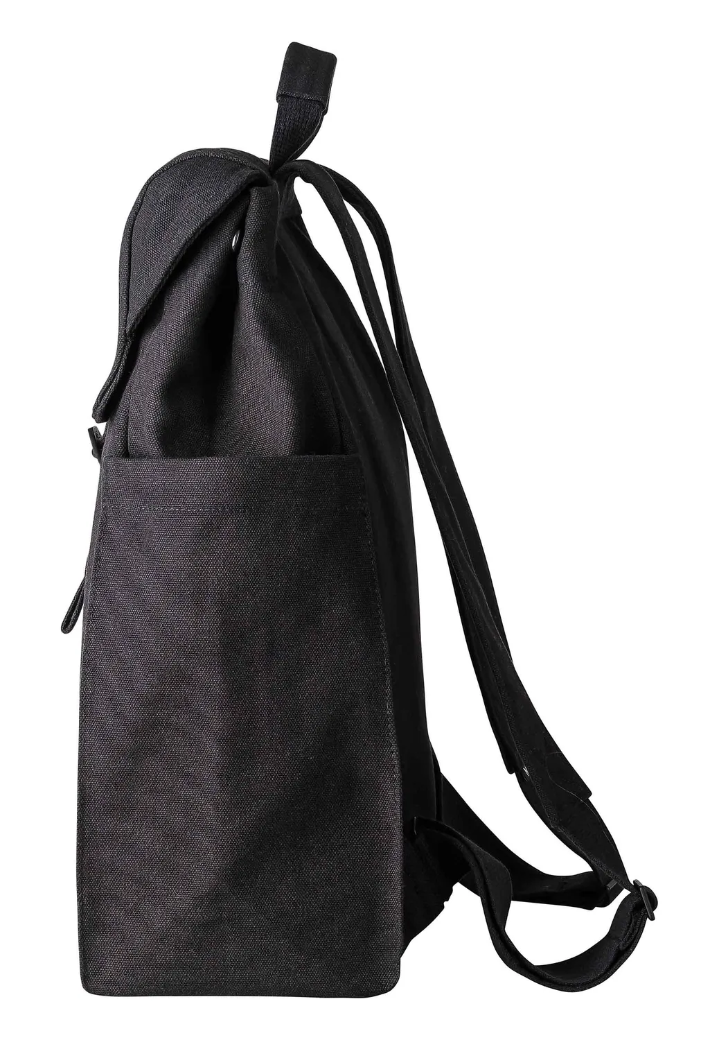 MELA x dariadeh Rucksack schwarz aus Canvas Bio