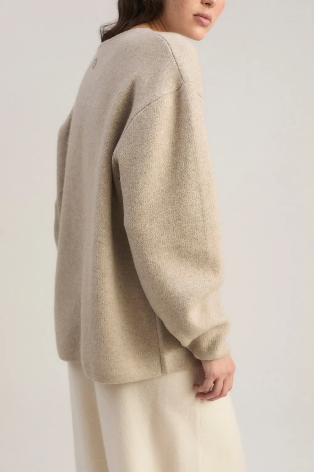 Oyuna Axa Pullover Feather Oversized aus Cashmere