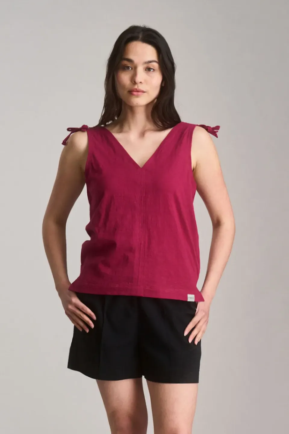 Komodo Celia Top Berry aus Bio-Baumwolle 190gsm