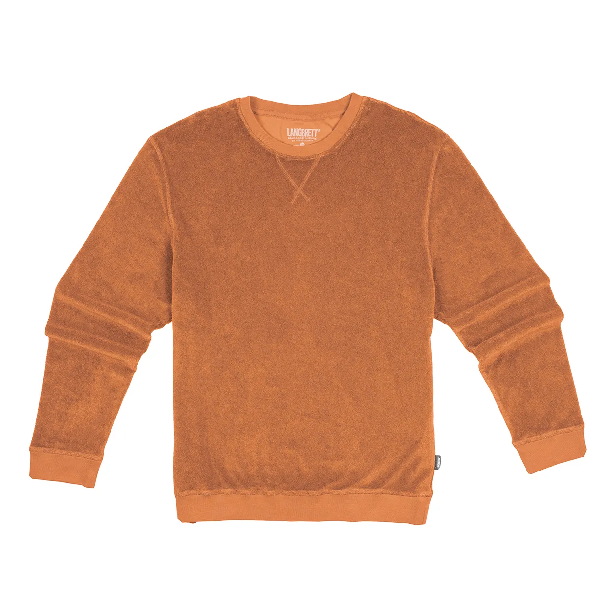 Langbrett Frottee Sweater Pullover Männer Bio-Baumwolle