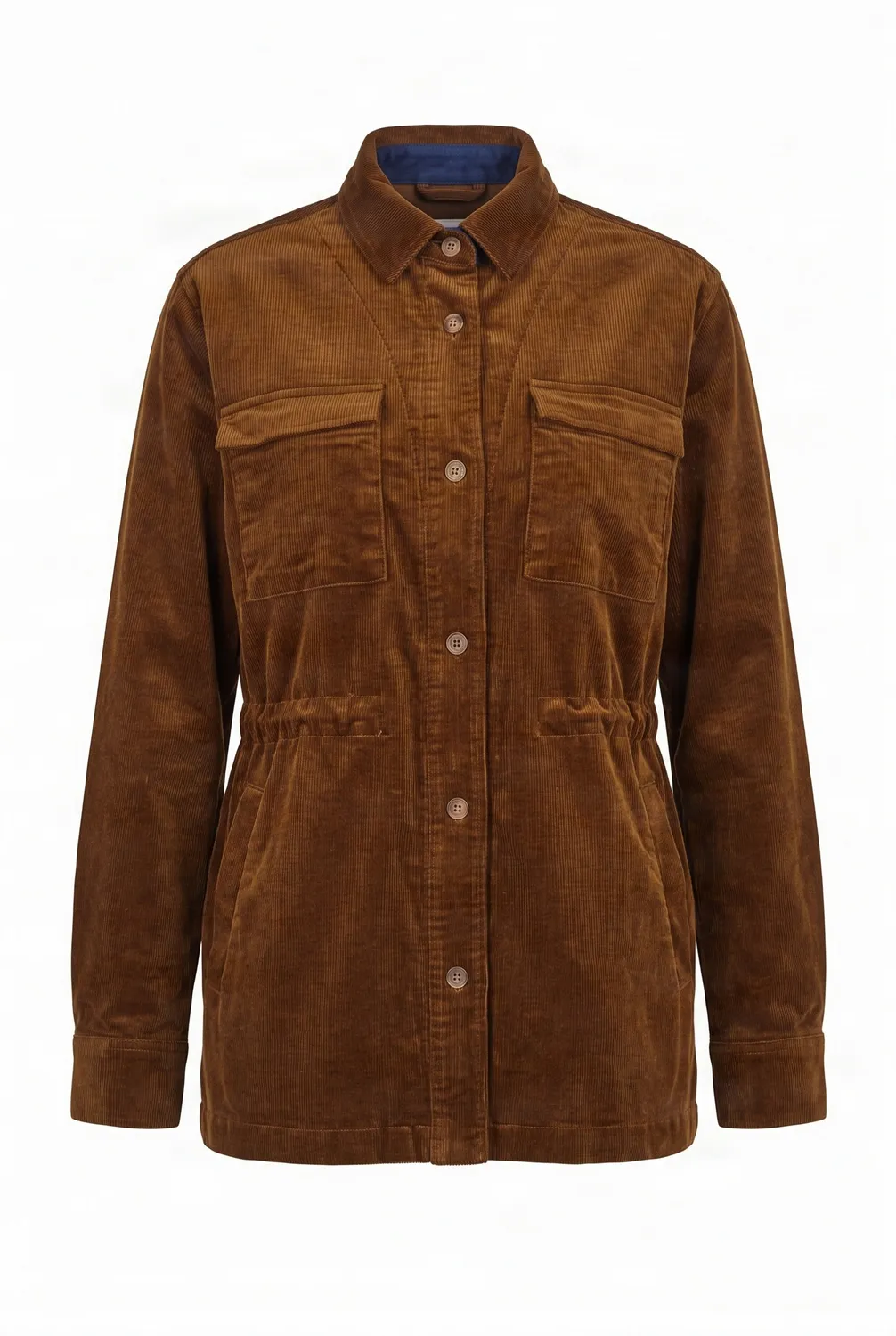 KOMODO MANTRA Cord-Hemd Chestnut aus Bio-Baumwolle