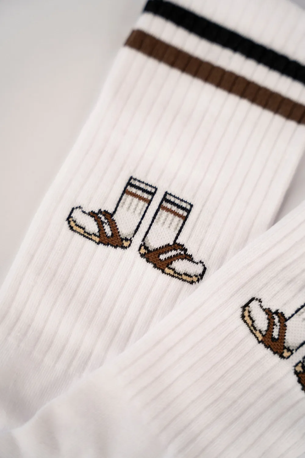 LAKOR Socks & Sandals Socken Weiß Bio-Baumwolle
