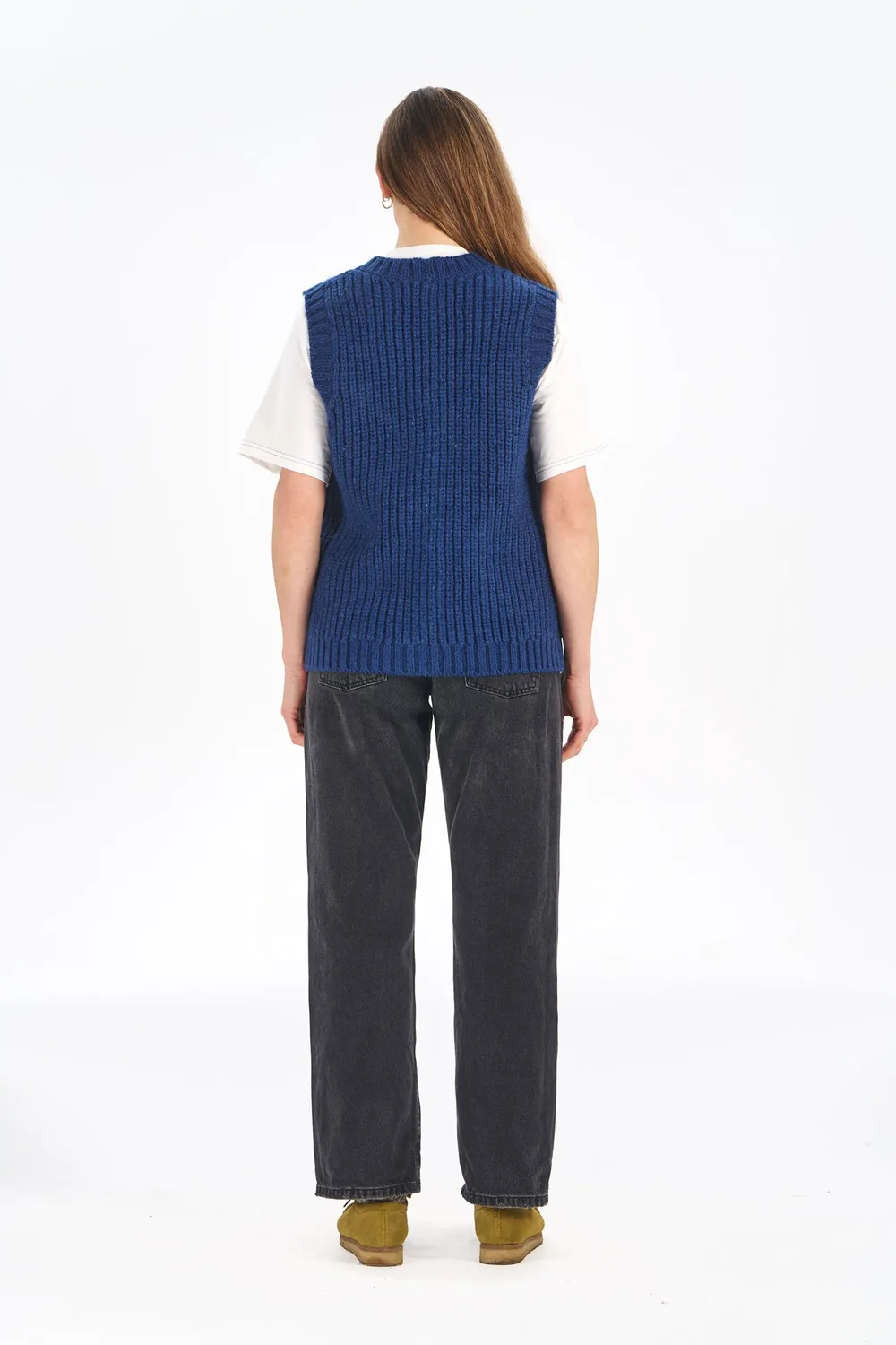 Komodo Rio Weste Navy Lammwolle Damen