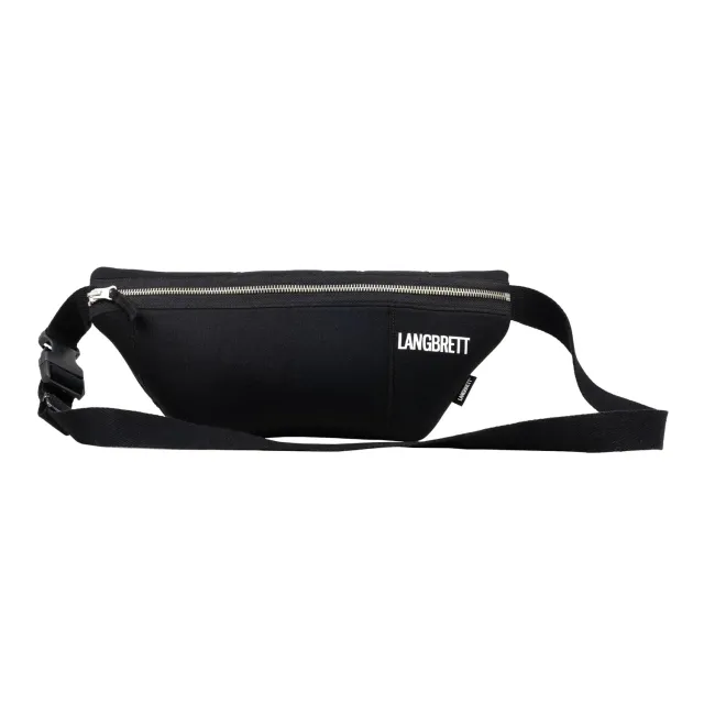 Langbrett Bauchtasche Wetsuit-Recycling schwarz Neopren