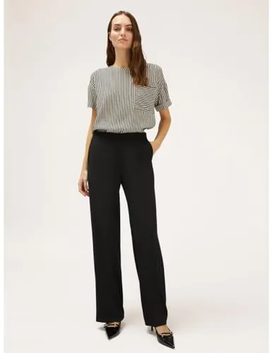 Motivi Hose mit weitem Bein Damen weit geschnitten