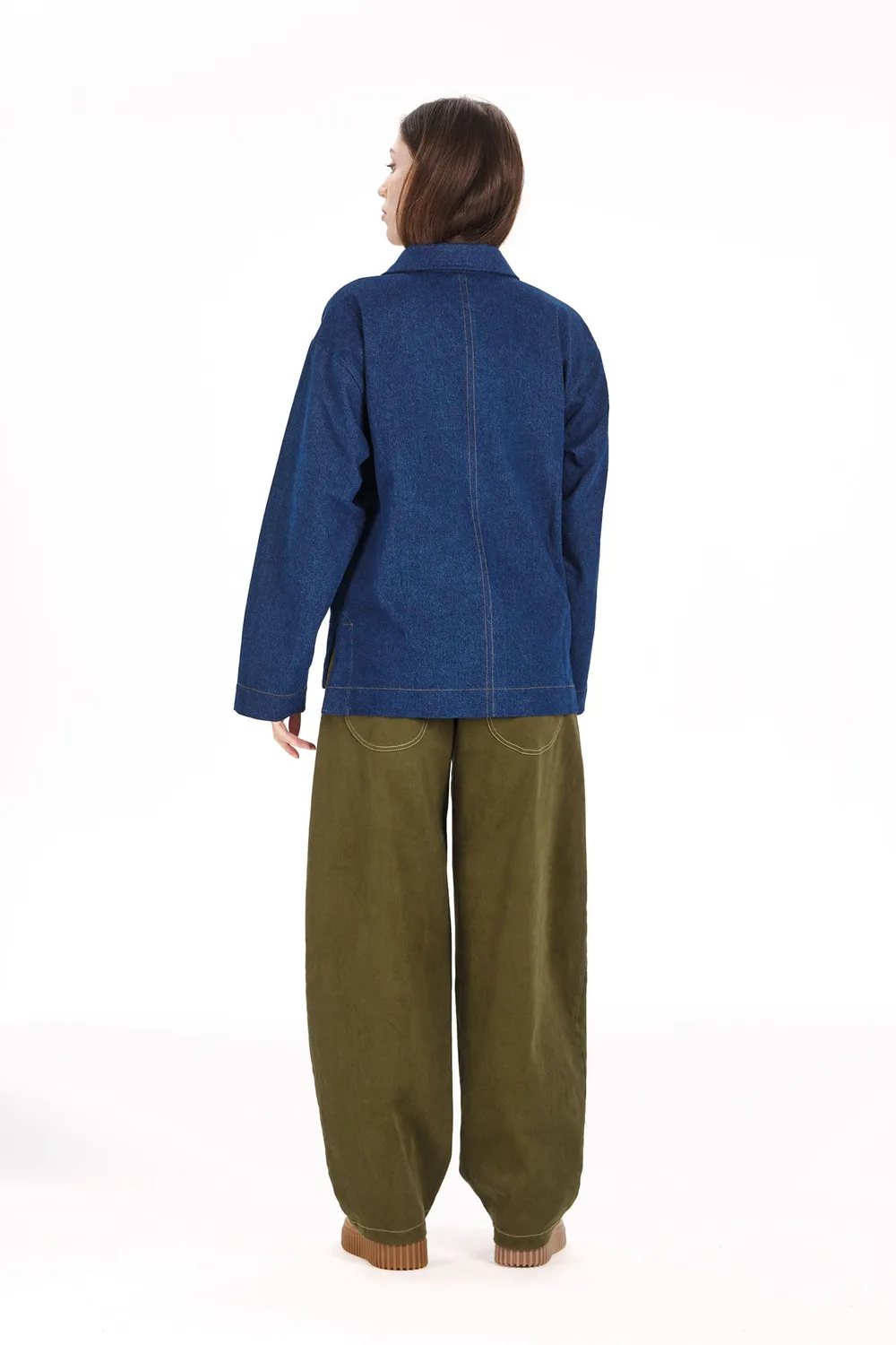 KOMODO SACRED Hemd Denim Bio-Baumwolle Damen