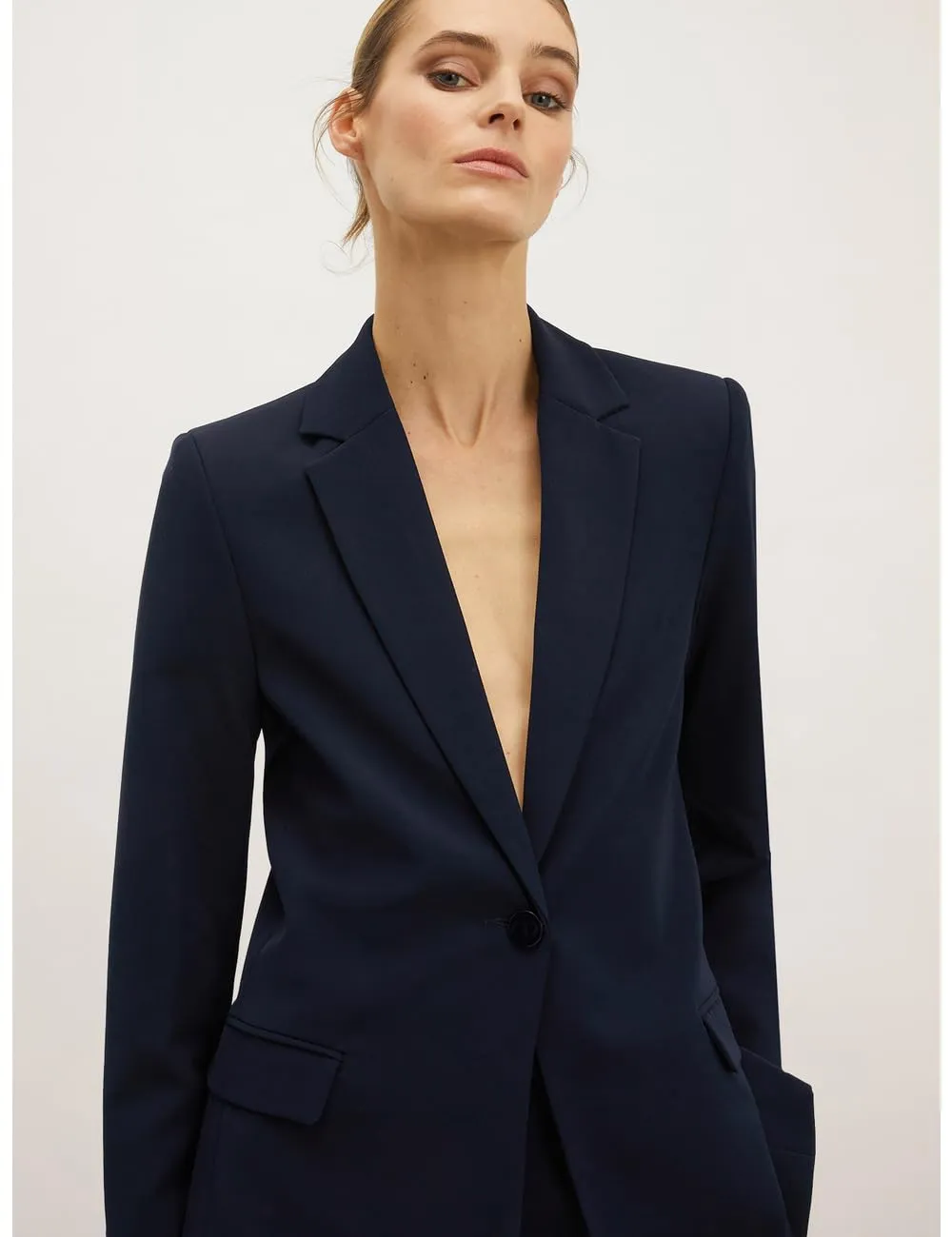 Motivi einreihiger Blazer Größe 36 Stretch