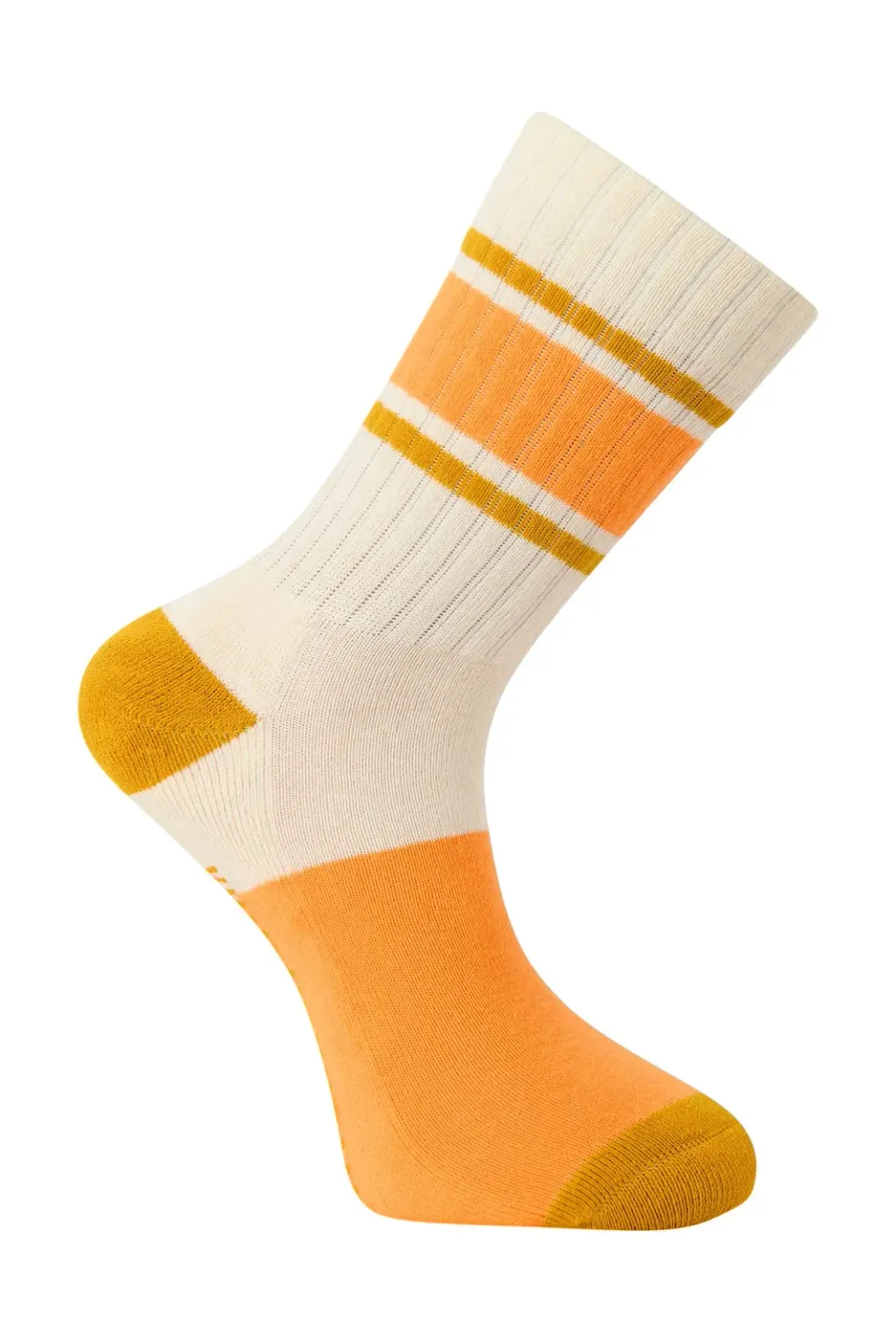 Komodo Sport Rib Socken Sand Camel Bio-Baumwolle