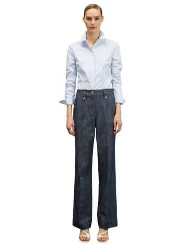 Motivi Jeans weites Bein Flamm-Optik