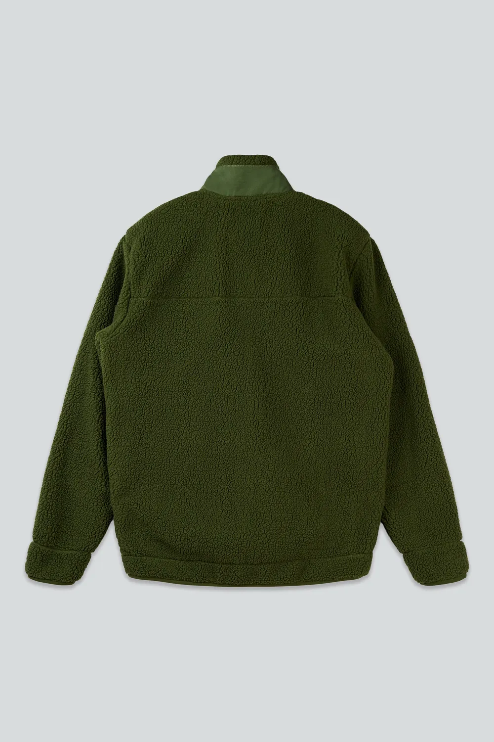 LAKOR Bear Sherpa Jacke Rifle Green Fleece