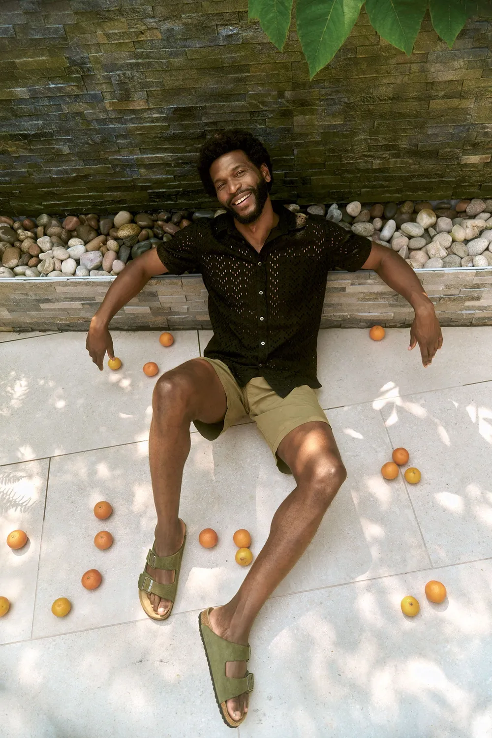 KOMODO JAMBO Shorts Olive Bio-Poplin
