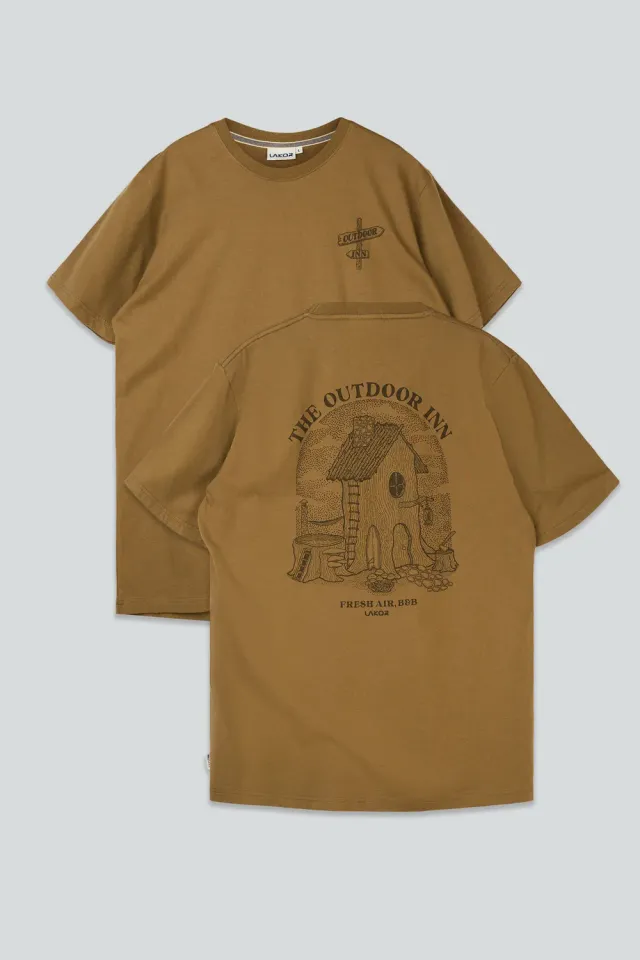 LAKOR The Outdoor Inn T-Shirt Kangaroo Bio