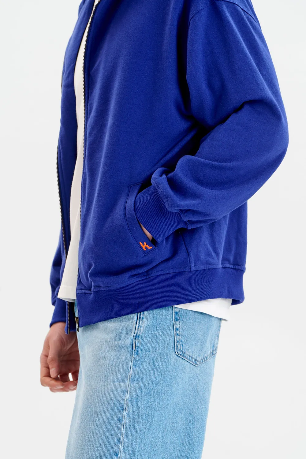 Komodo Luca Hoodie Herren Blau Bio-Baumwolle M