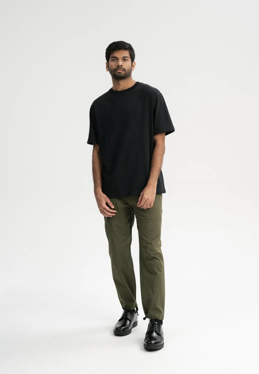 MELA BHAJAN Oversized T-Shirt schwarz aus Fairtrade-Baumwolle