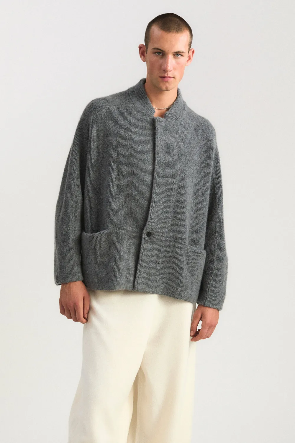 Oyuna Arun Jacke Slate Herren oversized