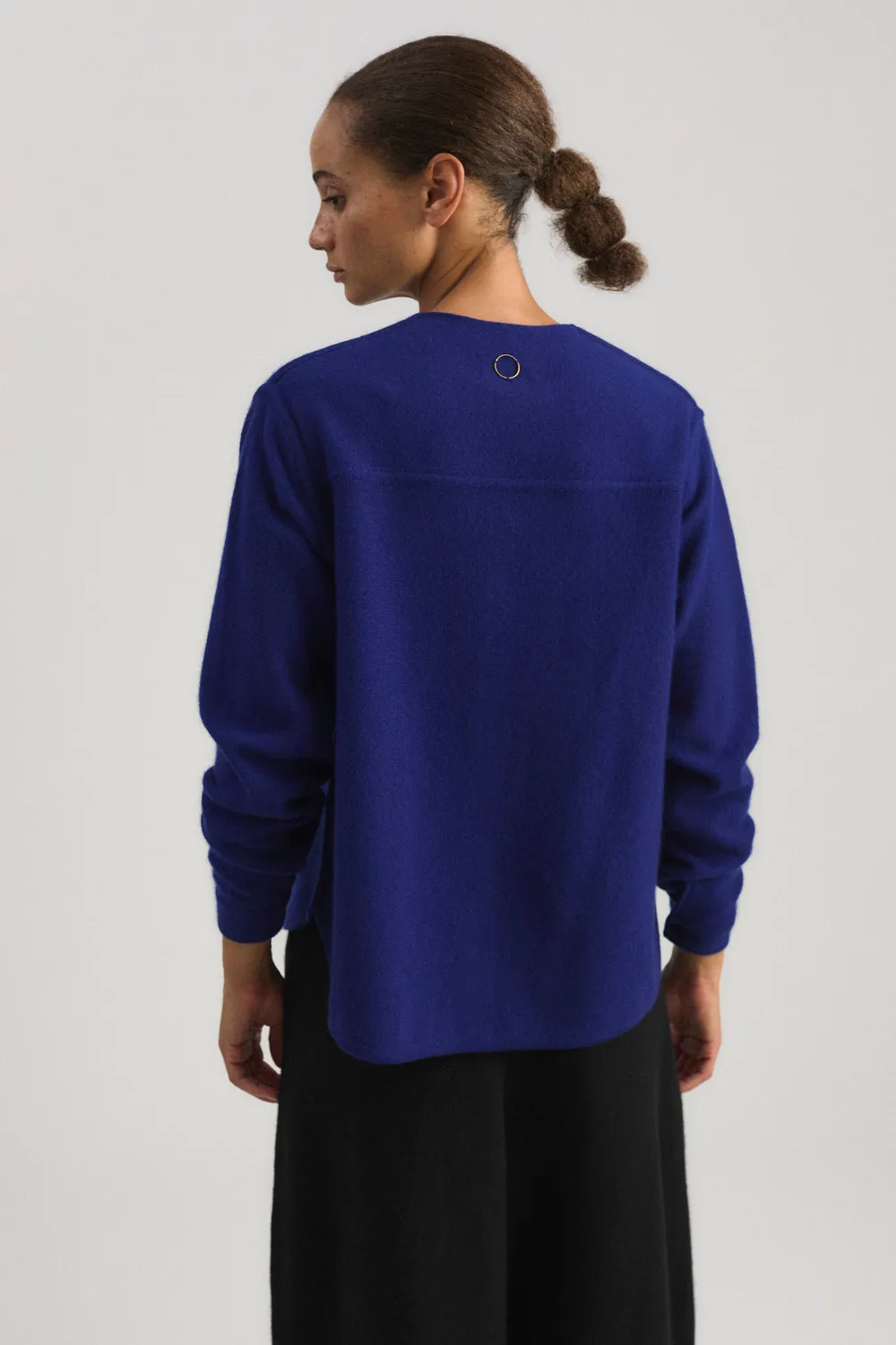 Oyuna Imura Shirt Hemd Ink Cashmere Smoking-Stil