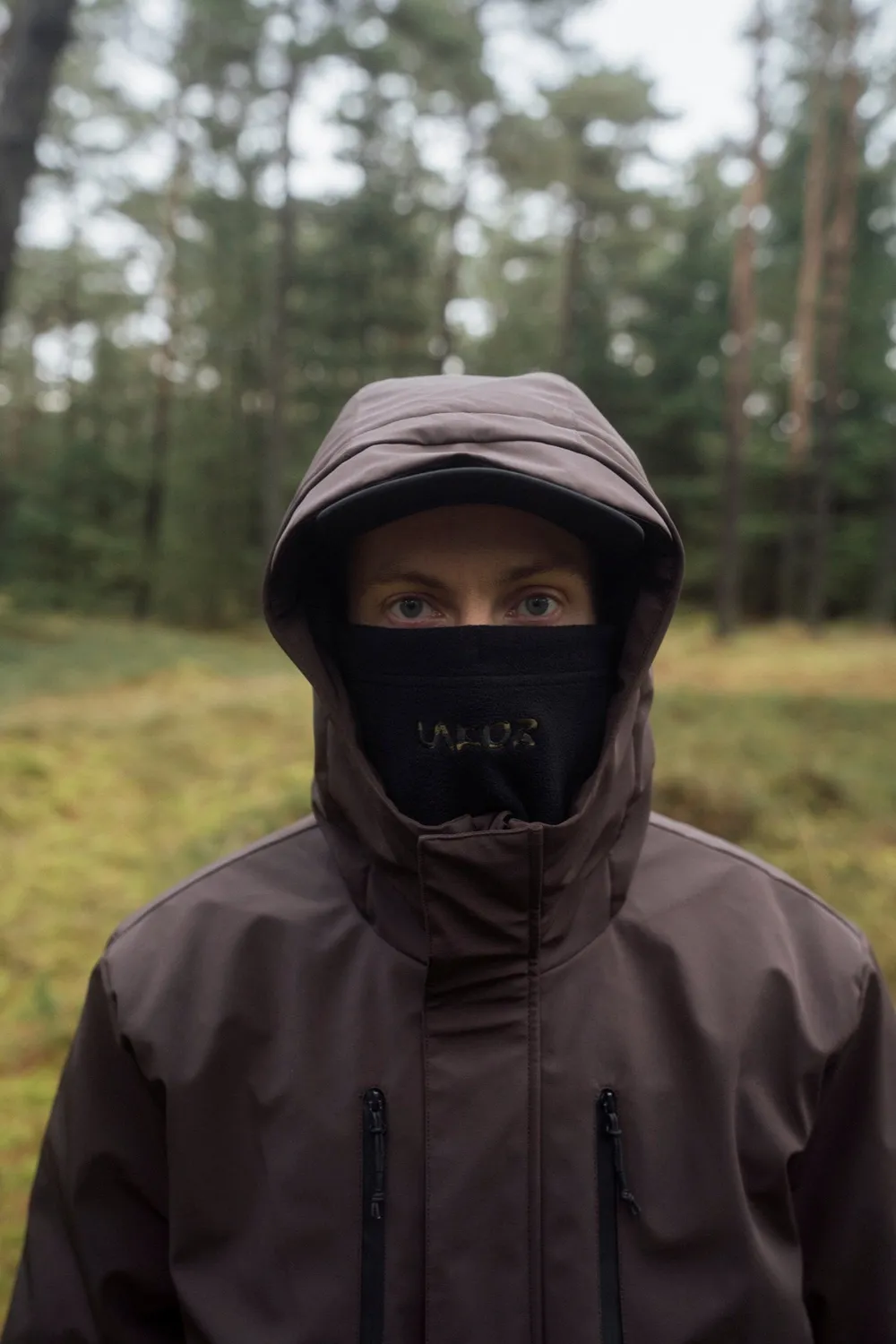 Lakor Fleece Halswärmer Schwarz Onesize verstellbar