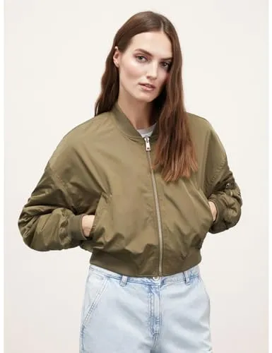 Motivi Bomberjacke glänzend Jacke Steppfutter Reiverschluss