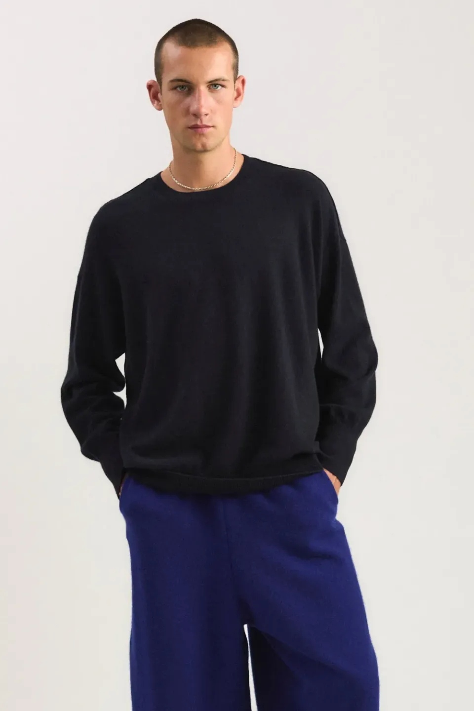 Oyuna Borte Pullover Ocean oversized