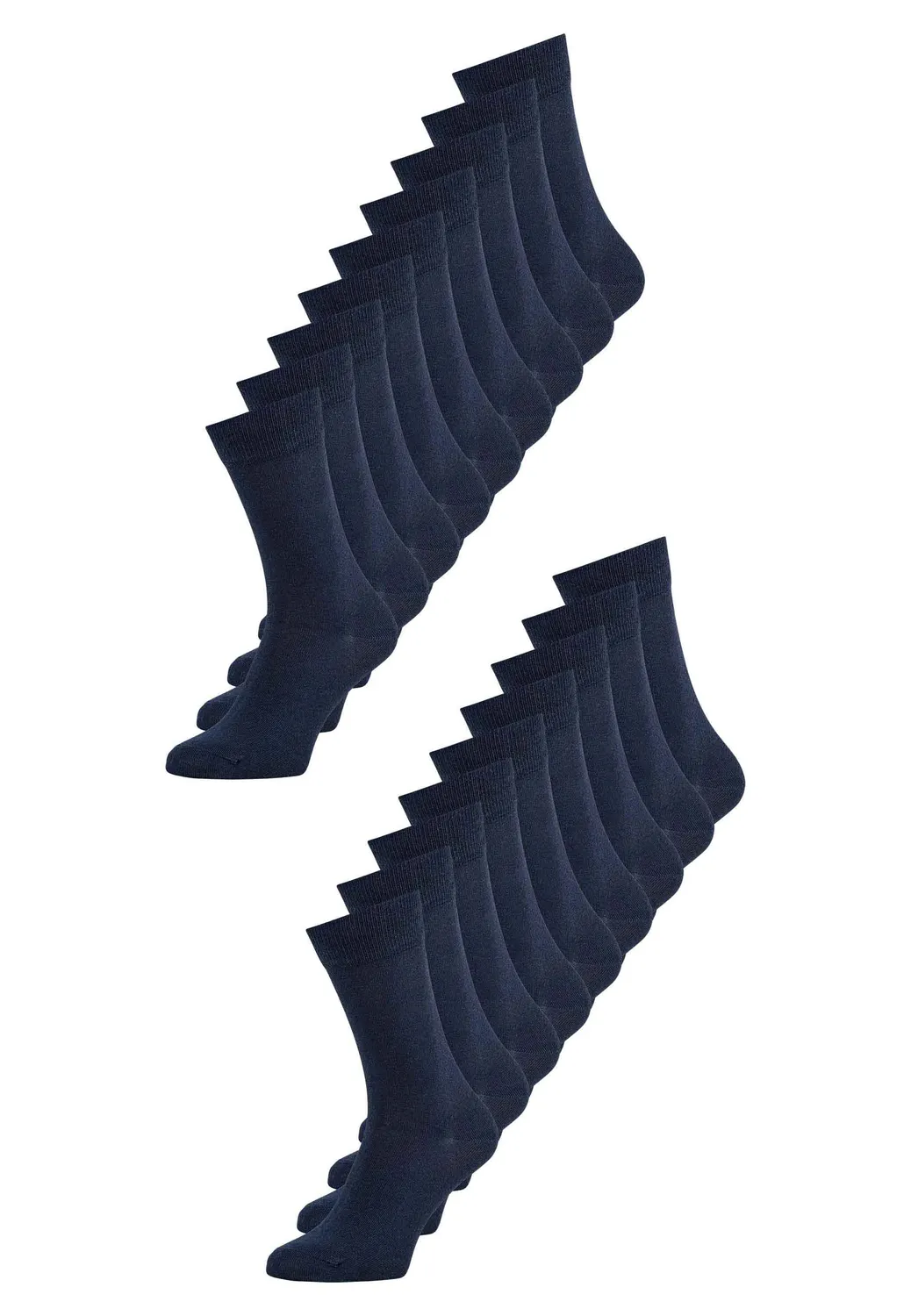 MELA Socken 10er Pack schwarz 39-42 Baumwolle