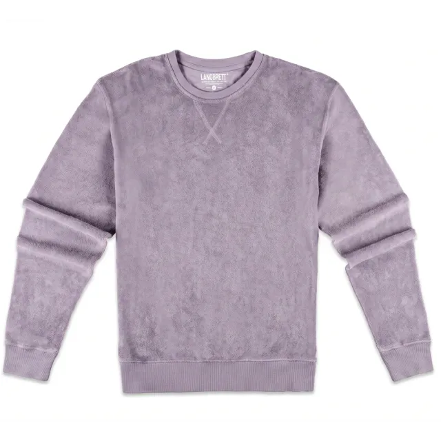 Langbrett Frottee Sweater Damen Bio-Baumwolle