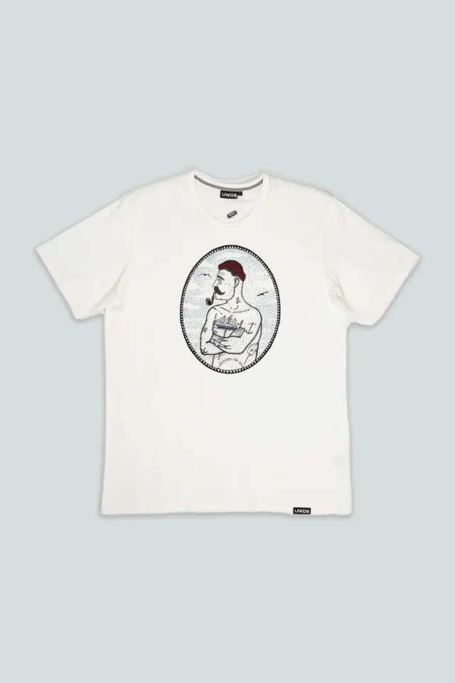 LAKOR Carnage Classic T-Shirt Star White Bio-Baumwolle