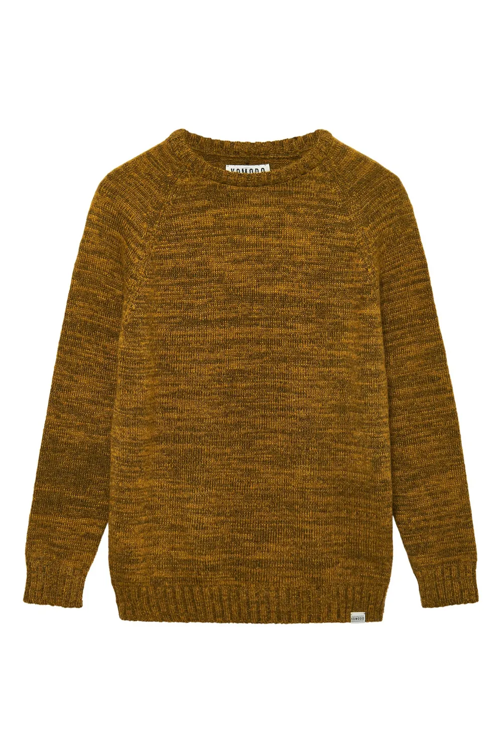Komodo Elijah Pullover Mustard Herren Mohair