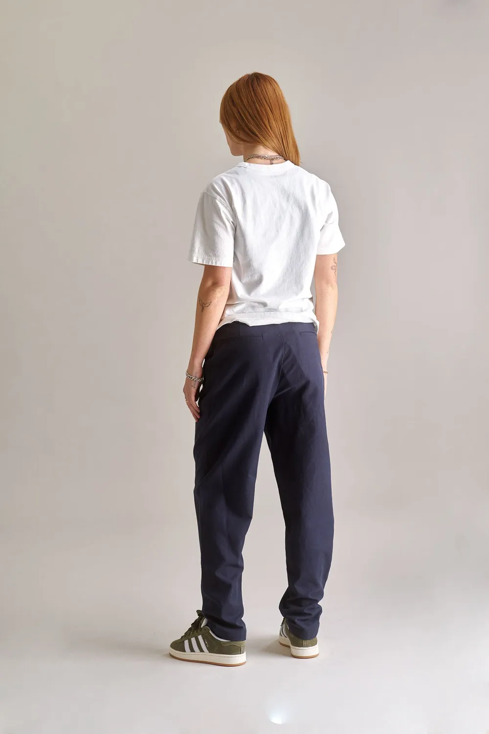 Komodo Lyla Hose Navy Gr.44 Baumwolle Tencel