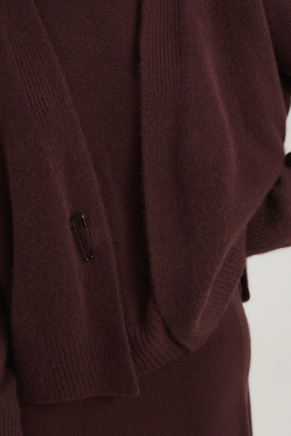 Oyuna Aire Cardigan Carob aus Kaschmir