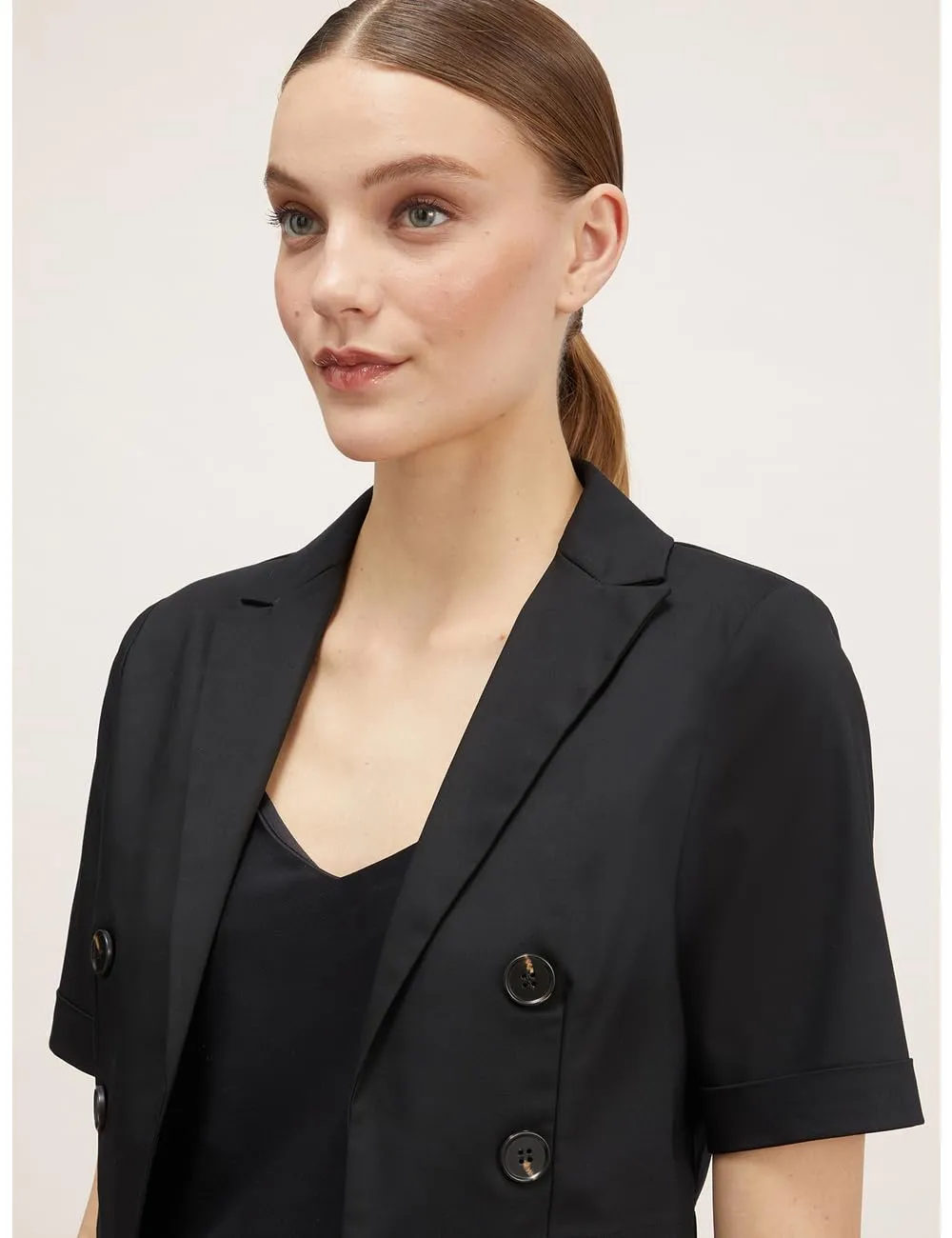 Motivi Spring Summer 24 Spencer-Jacke Blazer kurzarm