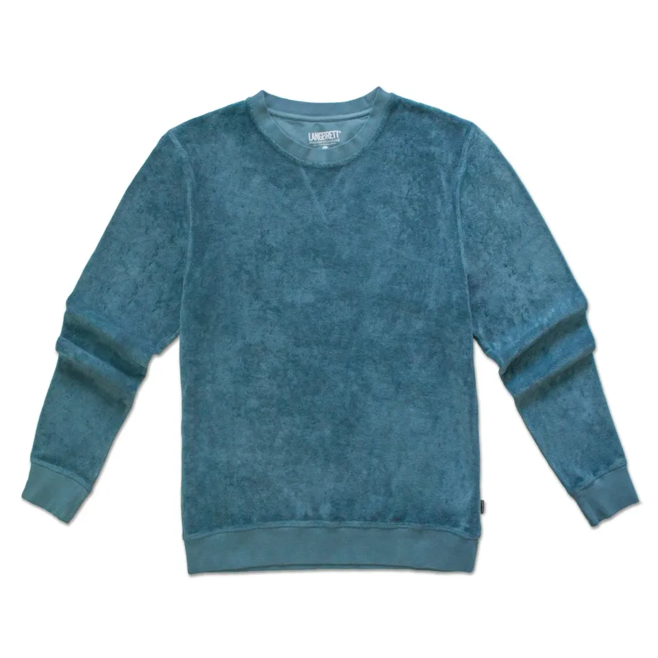 Langbrett Frottee Sweater Pullover Männer Bio-Baumwolle