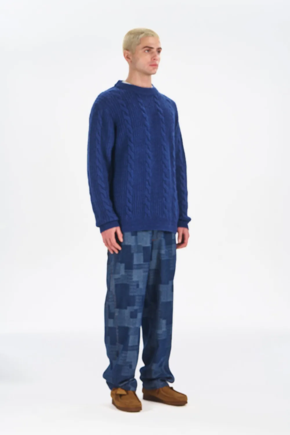 Komodo Marley Pullover Lammwolle Navy Herren