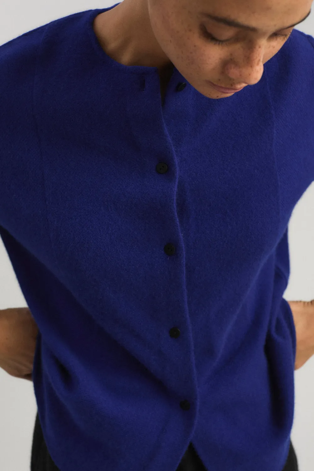 Oyuna Imura Shirt Hemd Ink Cashmere Smoking-Stil
