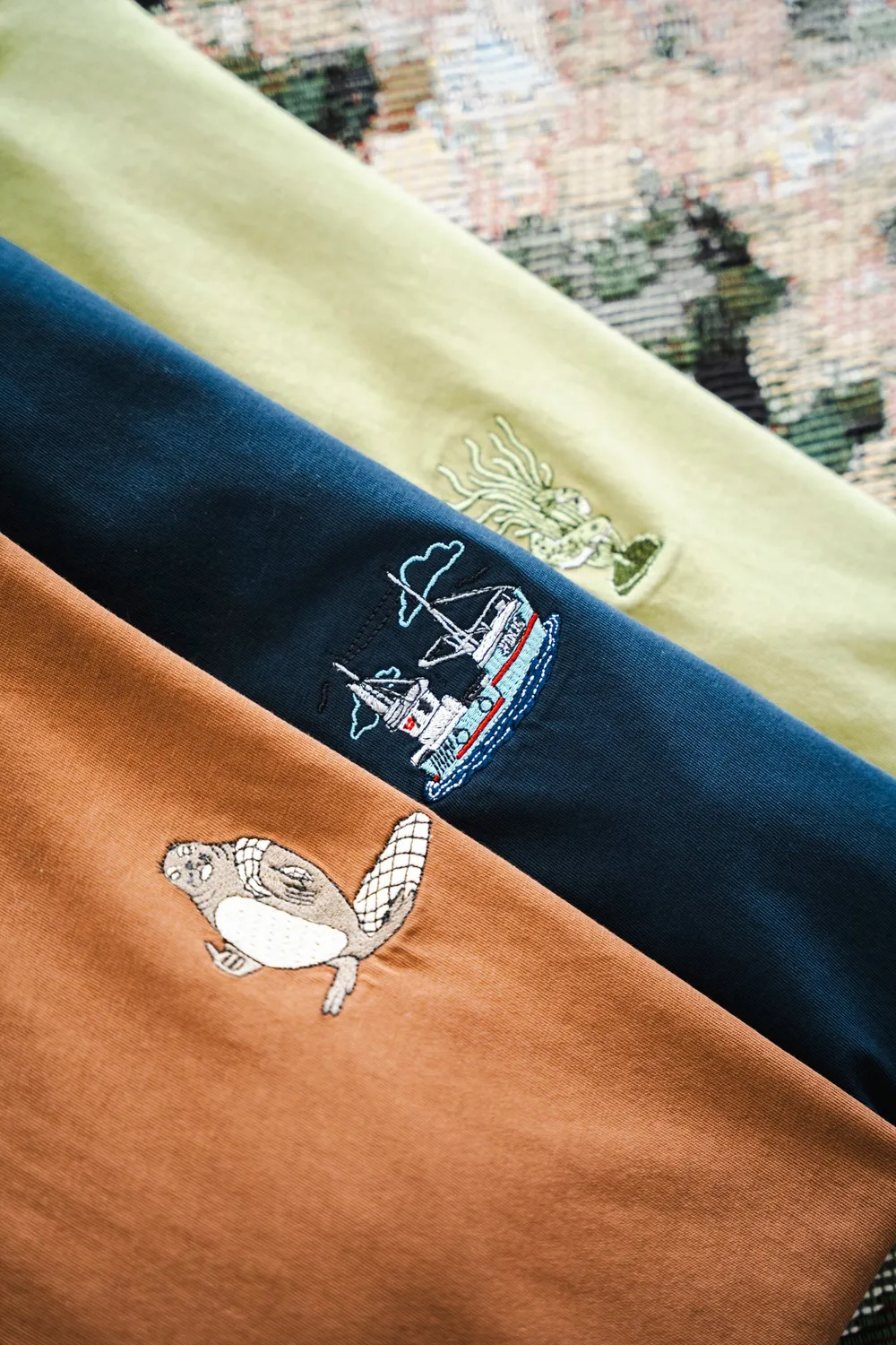 LAKOR North Nature T-Shirt partridge Bio-Baumwolle