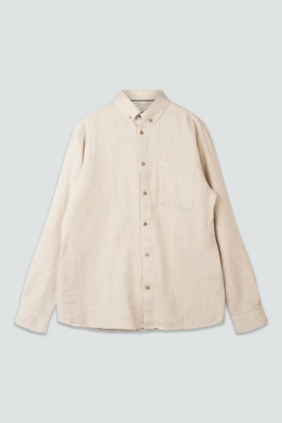 LAKOR Coastline Hemd off-white Hanf Bio-Baumwolle