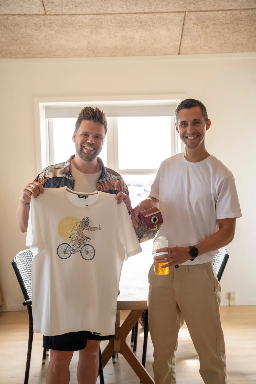 LAKOR Rynke On Tour T-Shirt Star White Bio