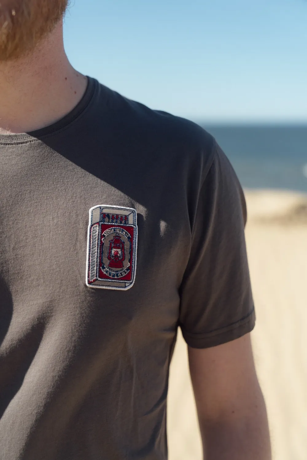 LAKOR Matchbox T-Shirt Morel Bio-Baumwolle