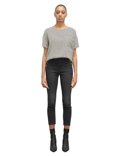 motivi Skinny-Jeans Knopf black washed Denim