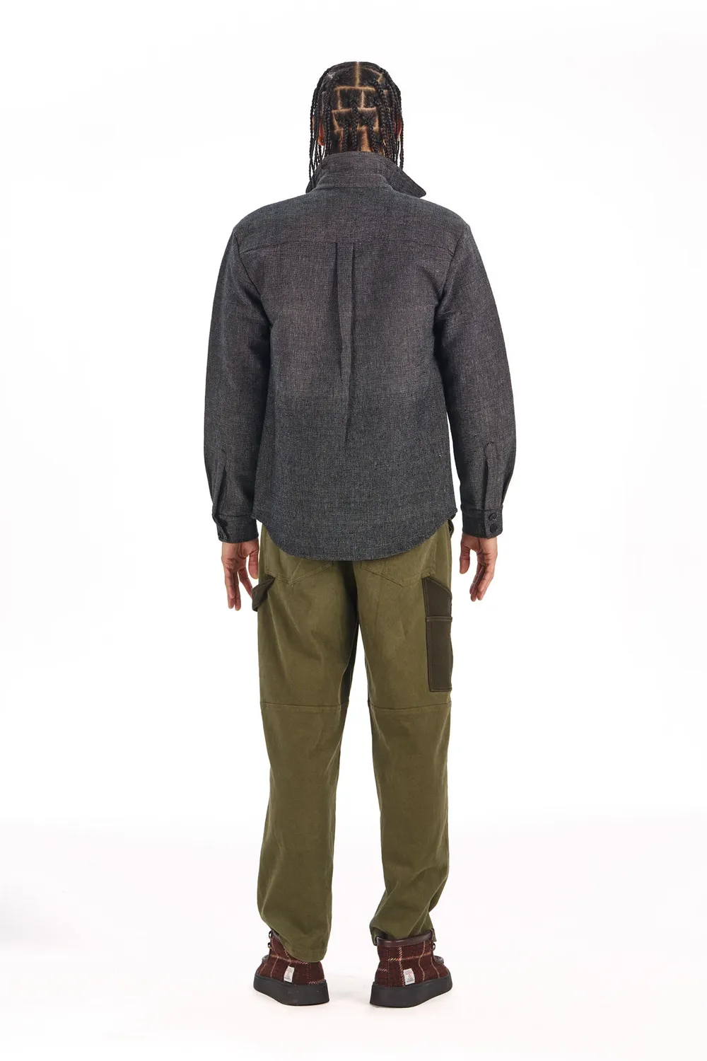 KOMODO THEO Arbeitshose Khaki Bio-Baumwolle Herren