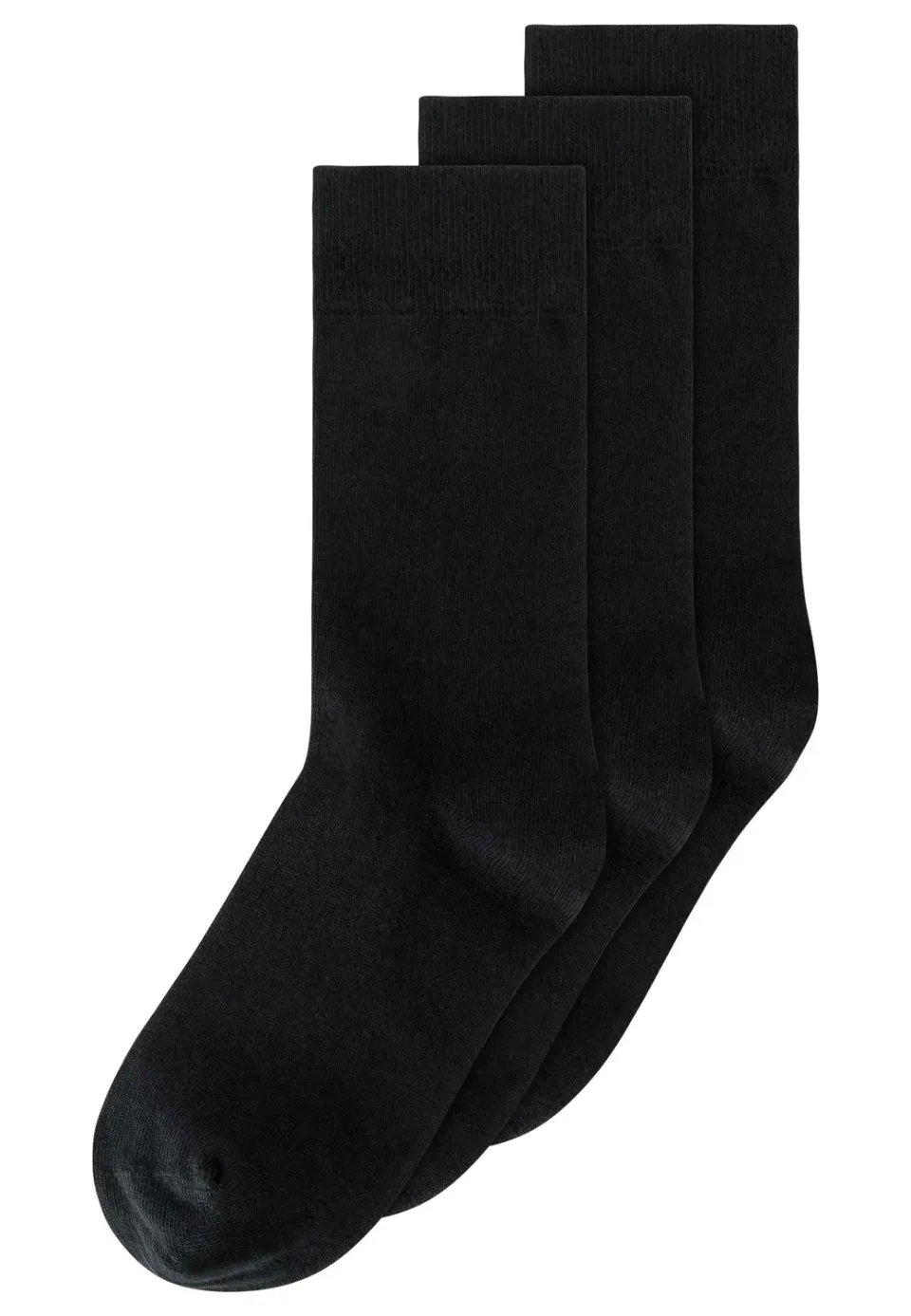 MELA Basic Socken 3 Paare weiß 39-42 Bio-Baumwolle