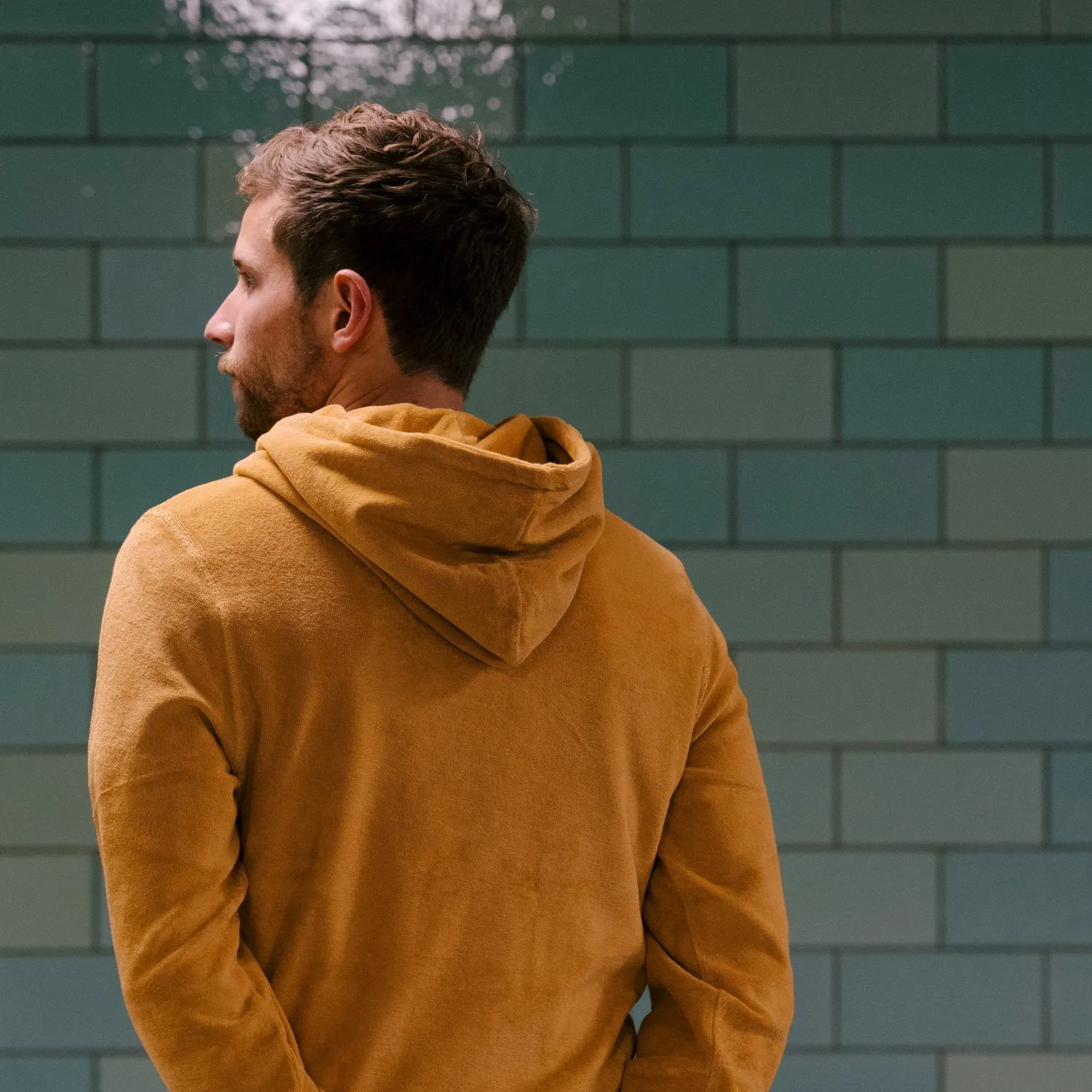 Langbrett Frottee Hoodie Pullover Unisex Bio-Baumwolle
