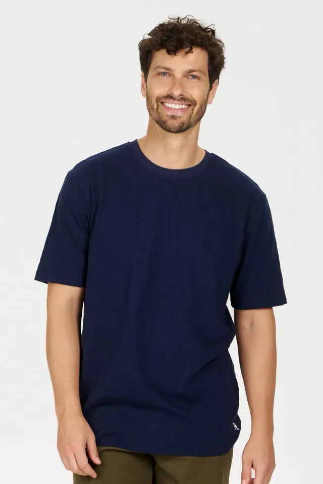 Komodo Kin T-Shirt Navy aus Bio-Baumwolle