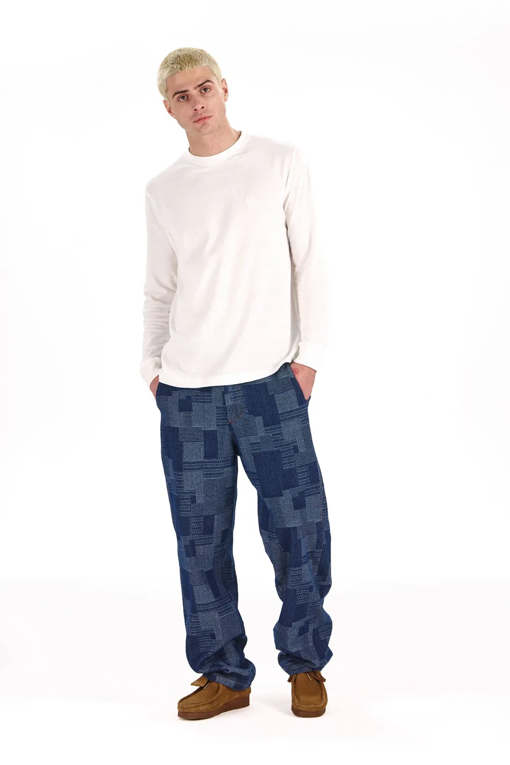 Komodo Makulu Hose Artisanal Denim Bio-Baumwolle