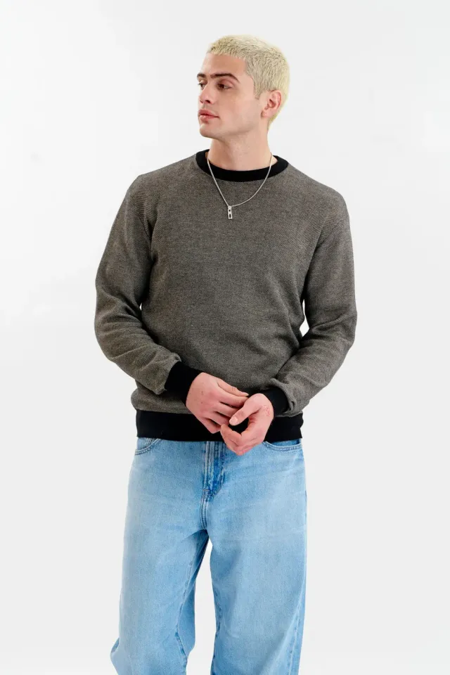 KOMODO LEON Pullover Mono Bio-Baumwolle Herren