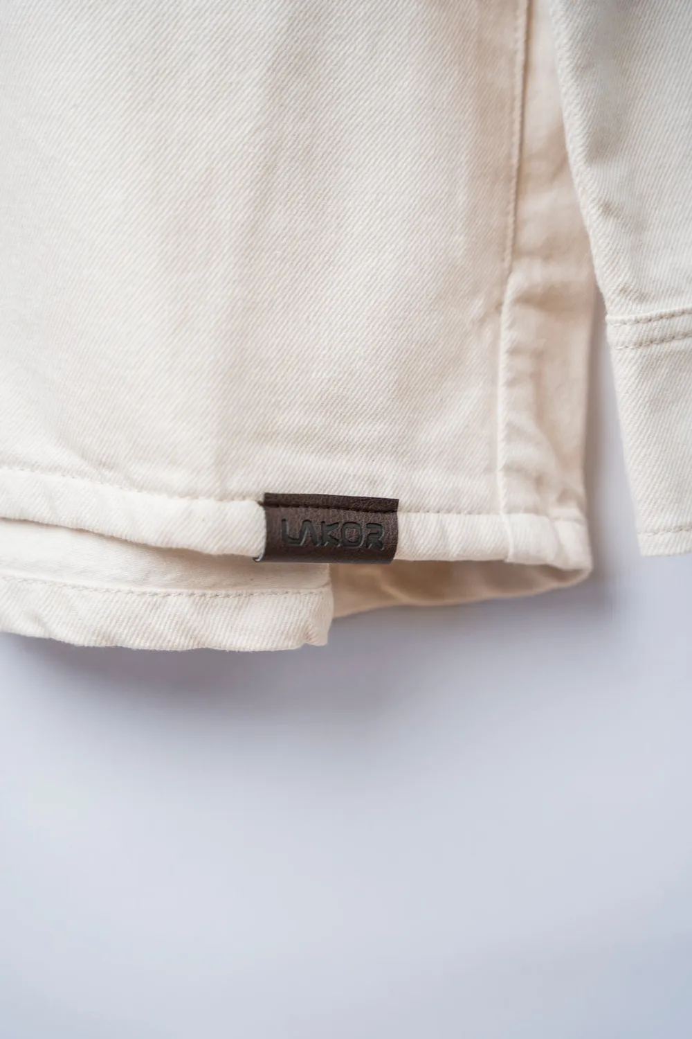 LAKOR Knokkel Shirt Arbeitshemd Undyed Bio-Baumwolle