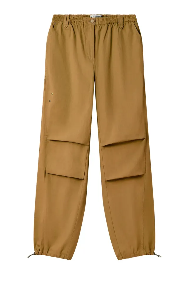 Komodo Safari Hose Damen Camel Gr. 38 Bio-Baumwolle