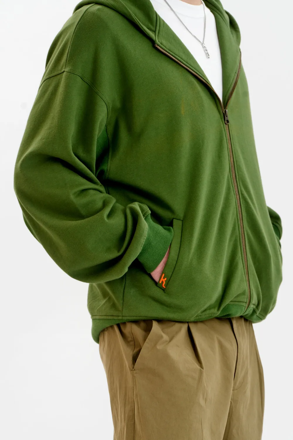 Komodo Luca Hoodie Grün Bio-Baumwolle