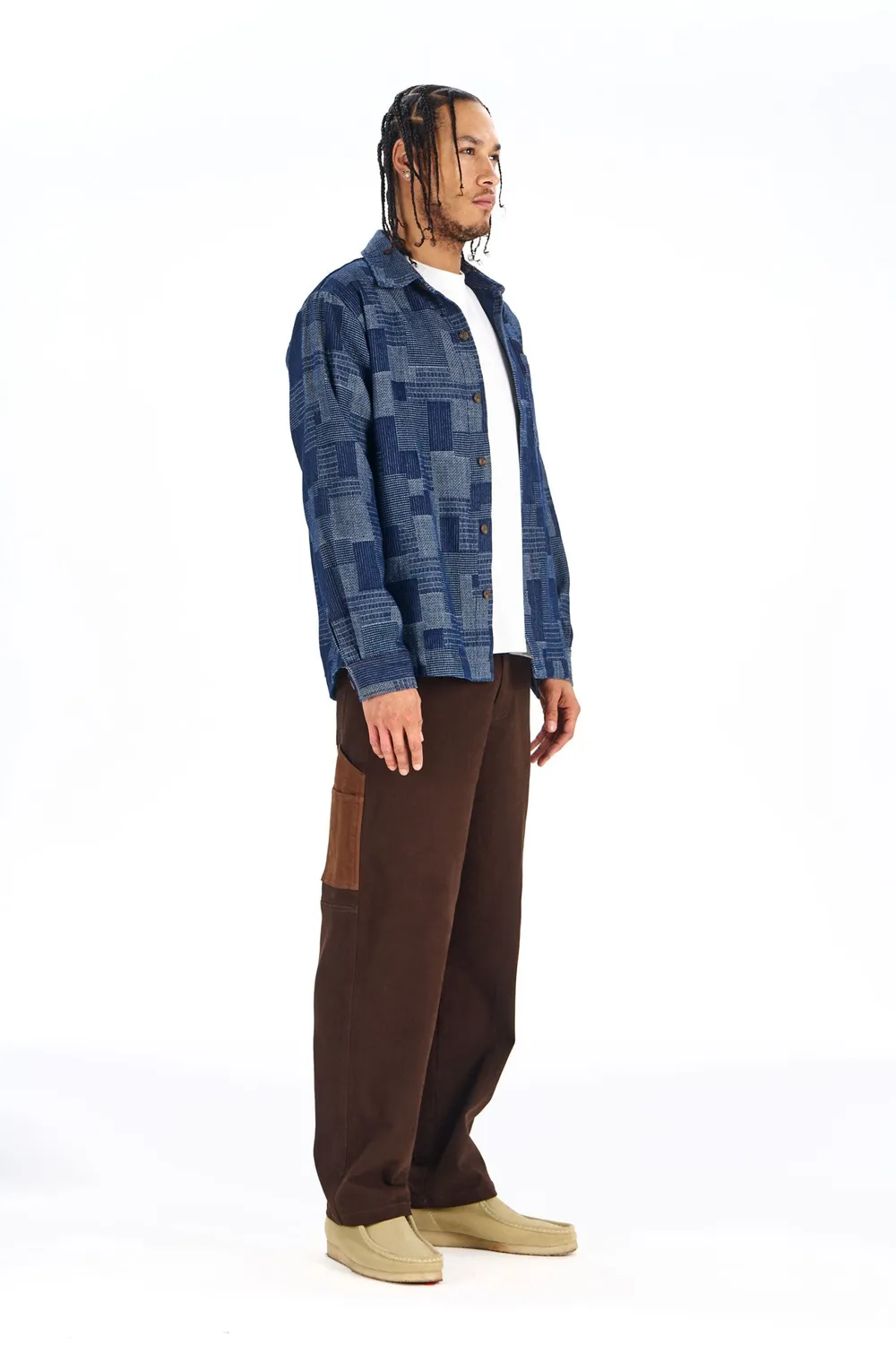 Komodo Paddy Overshirt Artisanal Denim Bio-Baumwolle