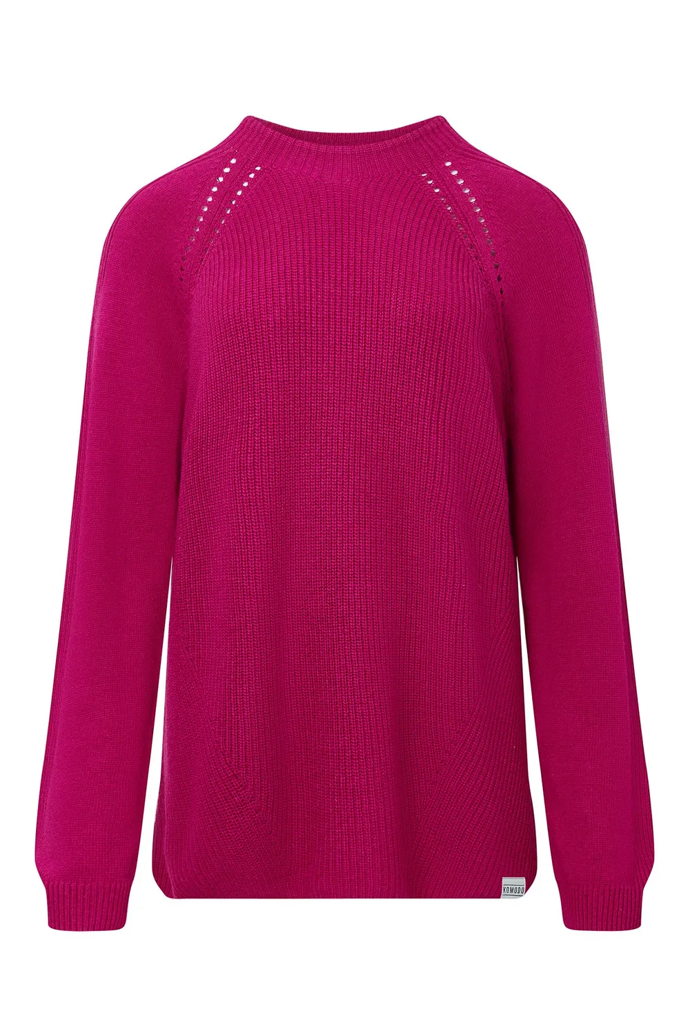 KOMODO ATLANTA Pullover Fuschia Wollmischung Kaschmir