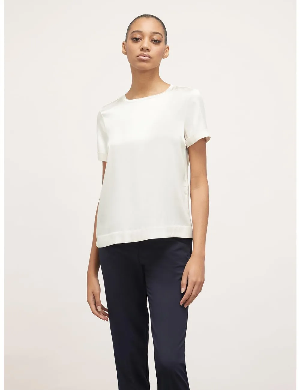 Motivi T-Shirt Satin Stretch Gr. L